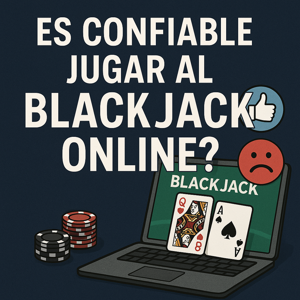 ¿Es confiable jugar al blackjack online? Guía para jugar seguro en casinos legales.